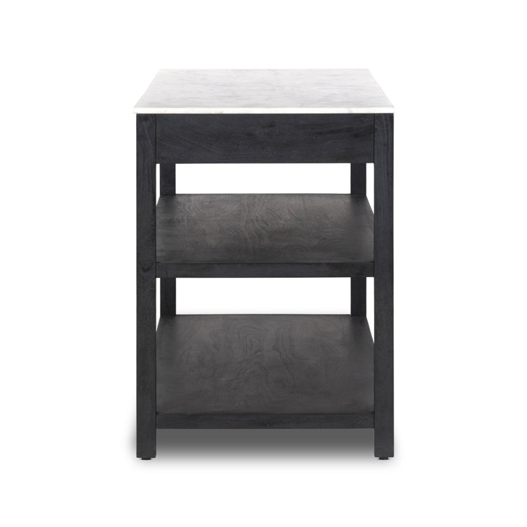 Alida Marble Top Prep Table Birch Lane